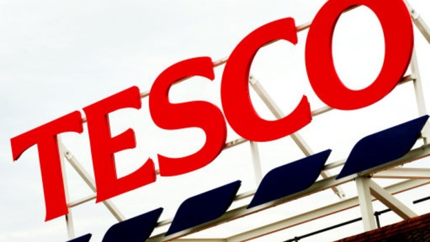 Tesco sign