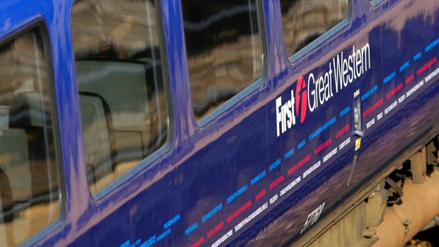 First Great Western train carriage.