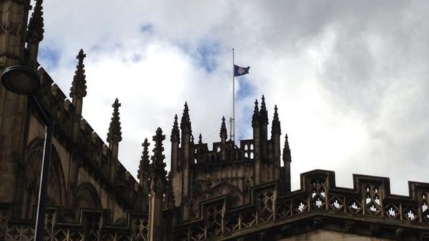 flag half mast