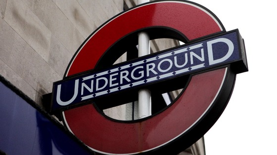 Tube sign.