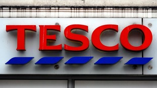 File photo dated 13/01/09 of a sign on a Tesco store as supermarket boss