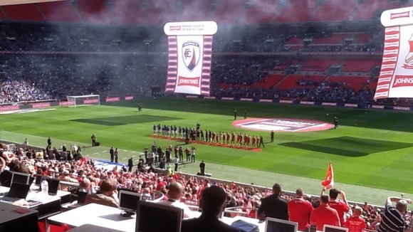 Swindon Town at Wembley