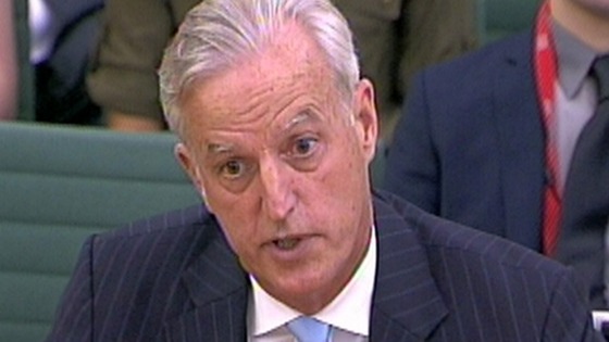 FirstGroup CEO Tim O'Toole giving evidence to the House of Commons last month