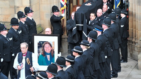 Funeral of PC Fiona Bone