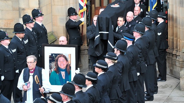 Funeral of PC Fiona Bone