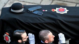 Coffin of PC Fiona Bone