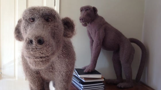 Crocheted animals