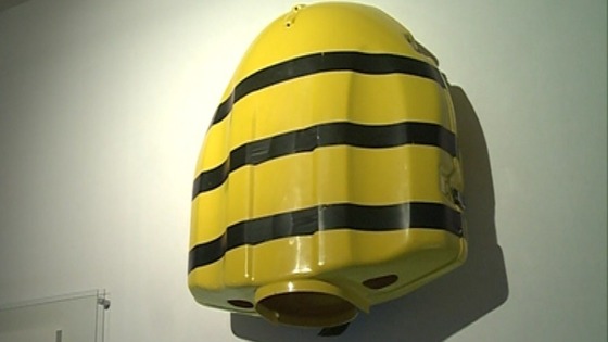 A prop underwater backpack worn by an Atlantis guard in The Spy Who Loved Me.