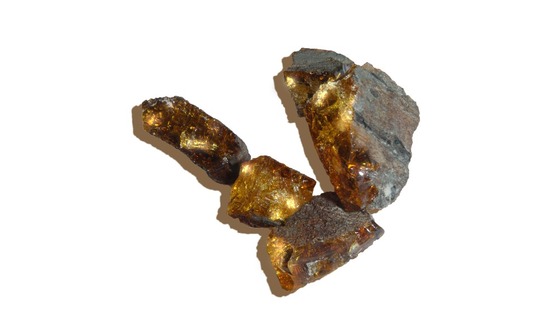 Amber.