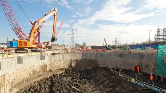 Archaeological investigations at Limmo Peninsula, near Canning Town.