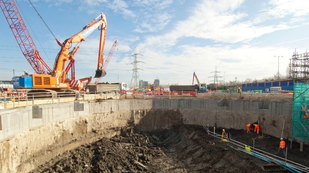 Archaeological investigations at Limmo Peninsula, near Canning Town.