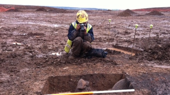 Ancient human remains unearthed