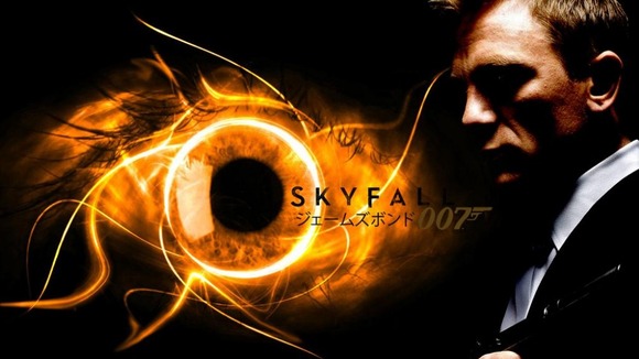 An official poster for "Skyfall".