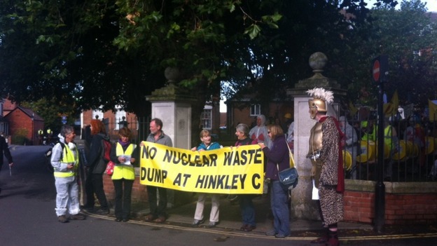 A procession will march through Bridgwater carrying signs and placards