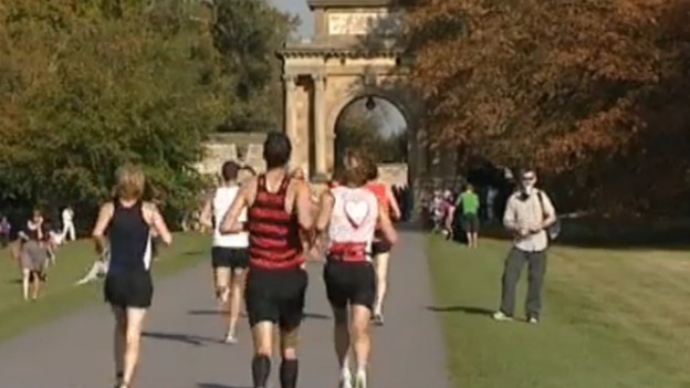 Half marathons take place today