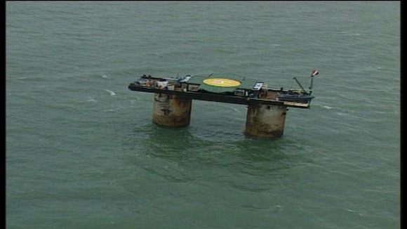Sealand, off the Suffolk coast