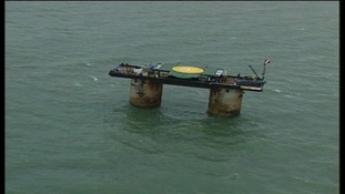 Sealand, off the Suffolk coast