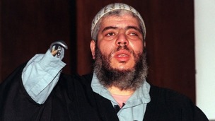 Radical cleric Abu Hamza.