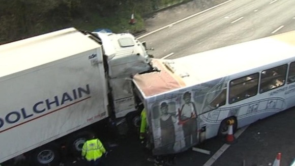 M5 Crash: Lorry Driver