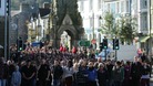 More than 700 people joined a silent procession for April Jones.