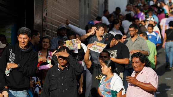 Long queues formed at some polling stations before they opened
