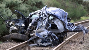 Car on the track