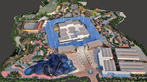 Impression of new theme park