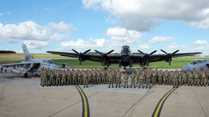 Members of IX (Bomber Squadron)