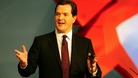 Chancellor George Osborne addresses today's session of the Conservative Conference