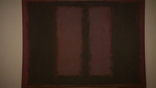 Artwork at the Tate Modern by Mark Rothko