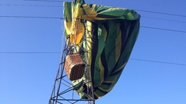 Hot air balloon crash