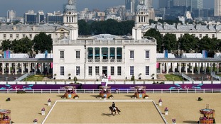 Greenwich Park during the Olympics