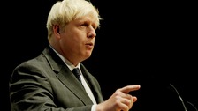 London Mayor Boris Johnson