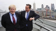 Boris Johnson and David Cameron.
