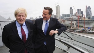 Boris Johnson and David Cameron.