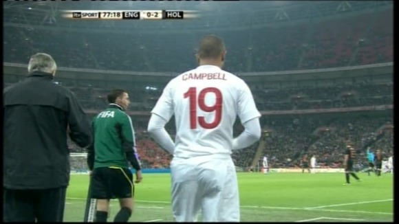 Campbell at Wembley