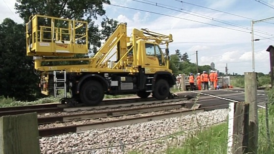 The scene of the fatal accident