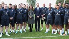 Prince William and Kate Middleton Ashley Cole FA St George's Park