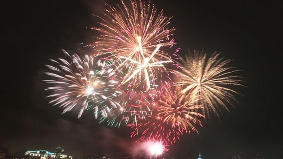 Fireworks across the Midlands region for bonfire night celebrations