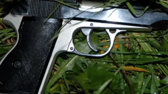 Firearm recovered
