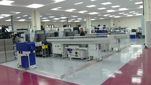The Renishaw factory at Miskin