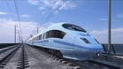 Artists impression on how trains could look on the High Speed Rail route