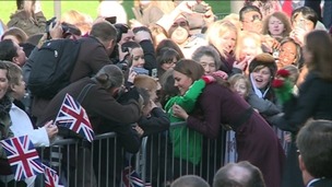 The Duchess meets supporters 