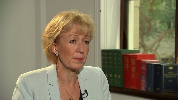 Andrea Leadsom tells ITV News her views on gay marriage, fox hunting, HS2, Heathrow and going to war - ITV News
