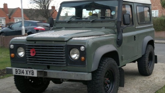 The stolen vehicle
