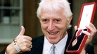Sir Jimmy Savile after he received his knighthood f