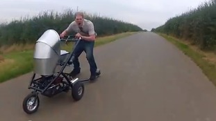 Colin Furze and his Mega Pram