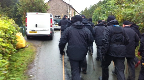Find April: Specialist police search teams head off with sticks to continue looking for April