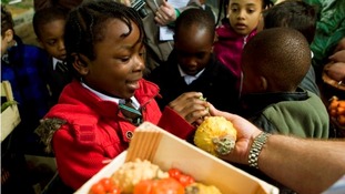 File photo of children involved in the project on a previous visit to Borough Market.