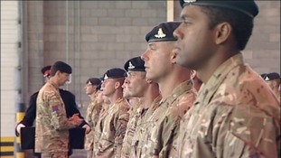 Soldiers receive medals